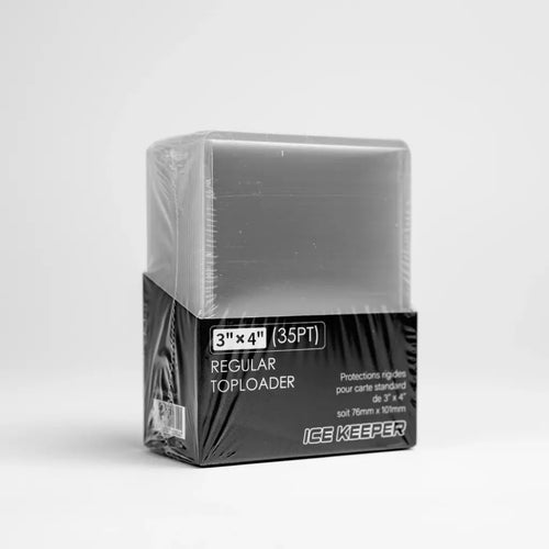 Pack de 25 Toploaders, Standard Size  3" x 4" 35PT