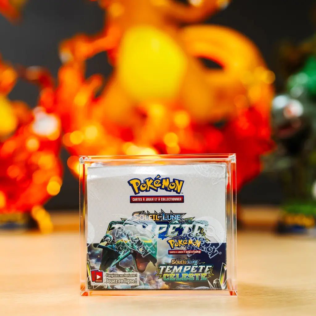 Protection pour display standard Pokemon français