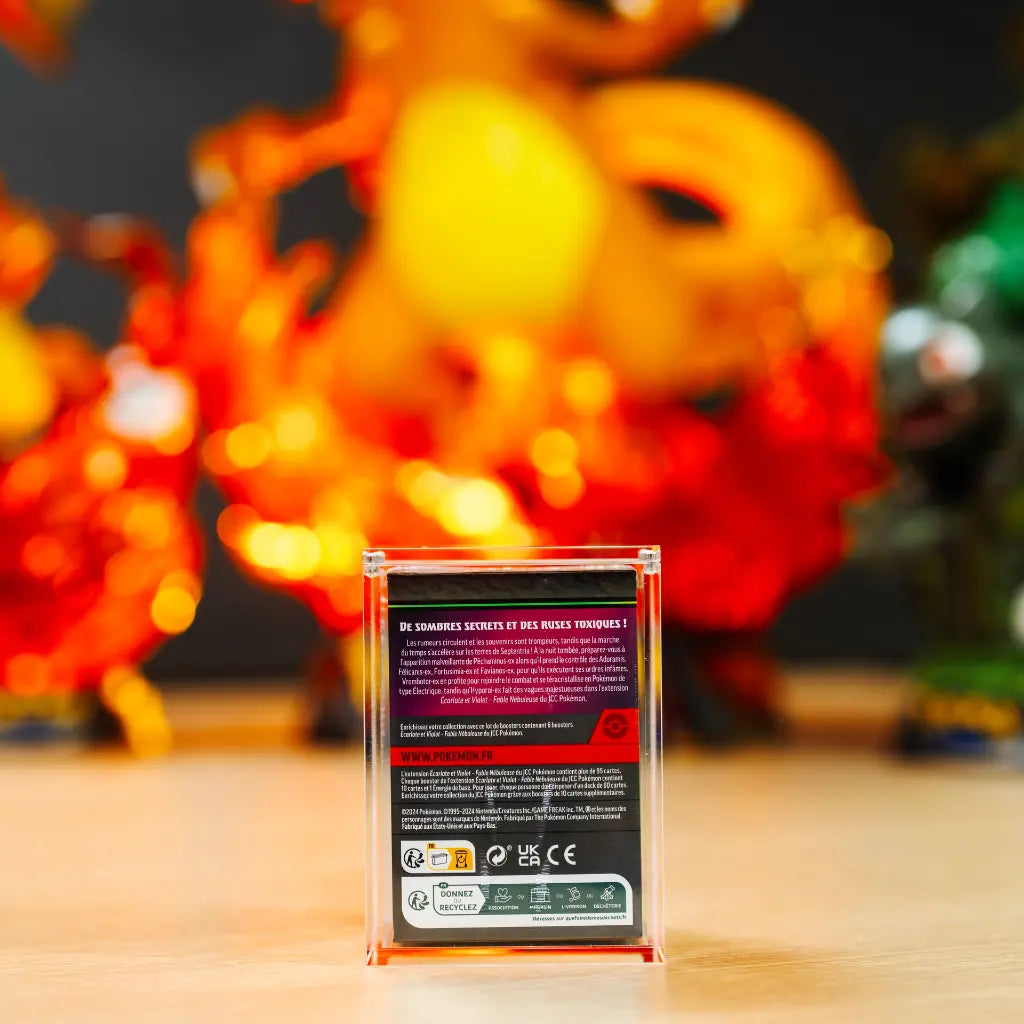 Boite de Protection en acrylic pour bundle 6 boosters